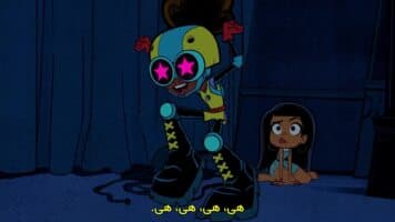 مون گرل مارول و دایناسور شیطانی